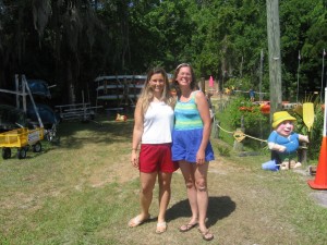 Me and Sarah getting ready to go kayaking